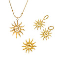 Sunbeam Necklace & Earrings