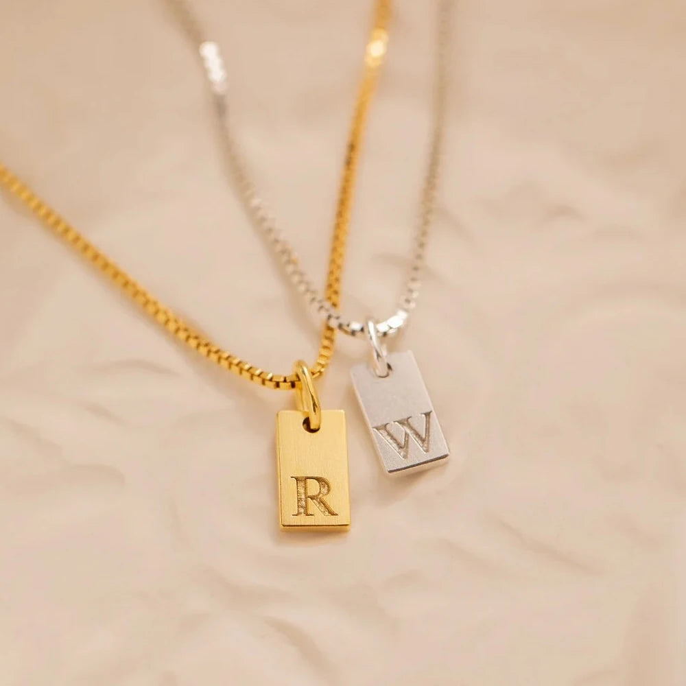 Signature Letter Necklace