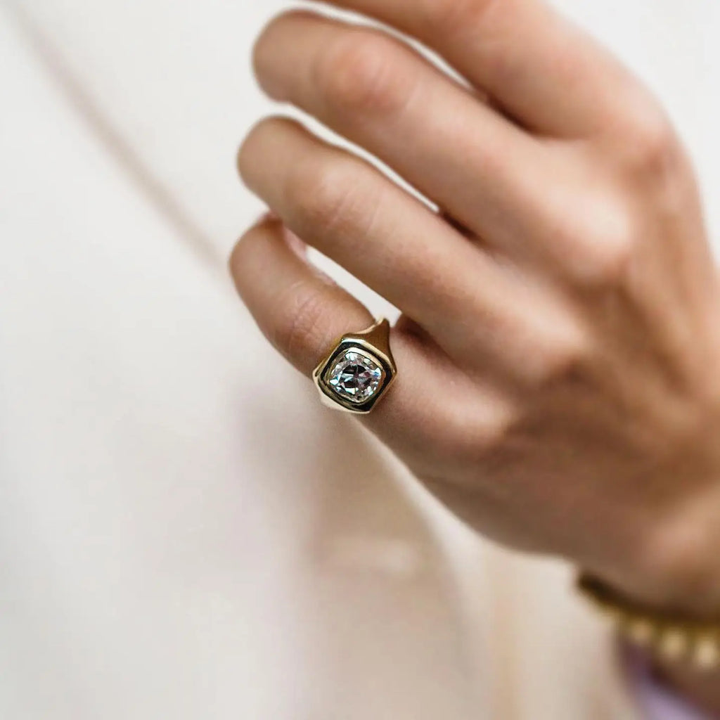 Timeless Moissanite Band