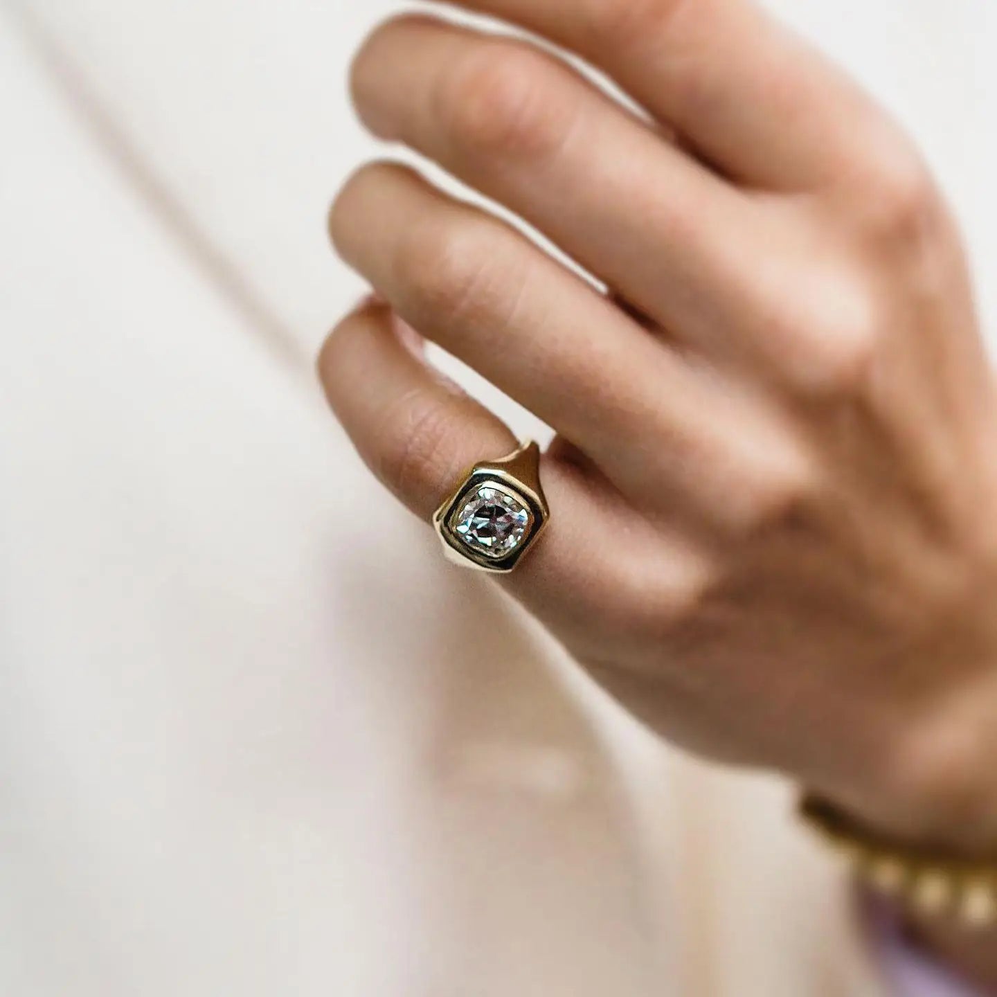 Timeless Moissanite Band