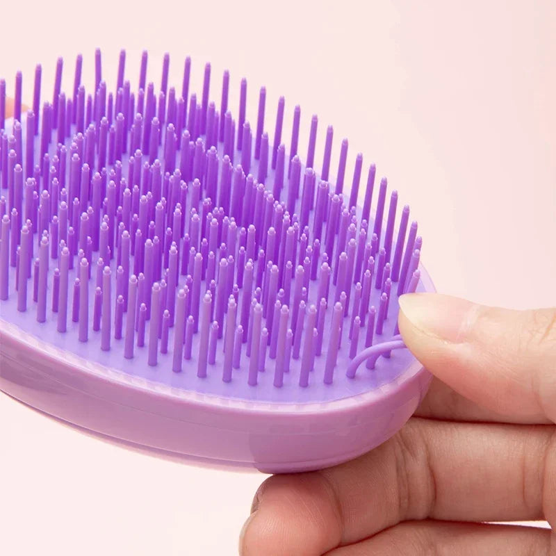 Mini Egg Round Shape Hairbrush