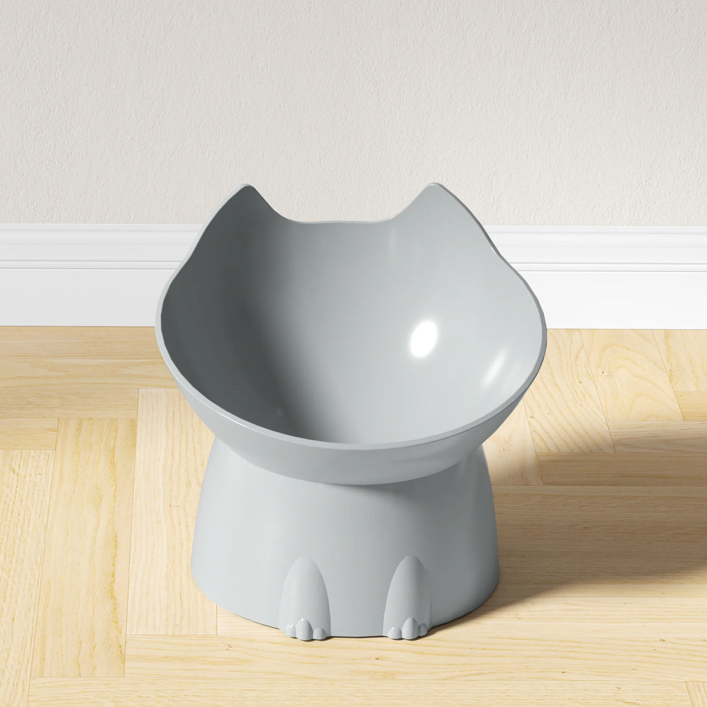 Elevated Kitty Bowl