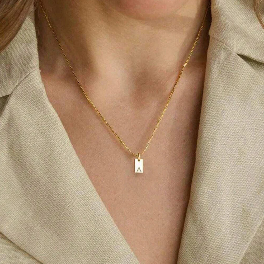 Signature Letter Necklace