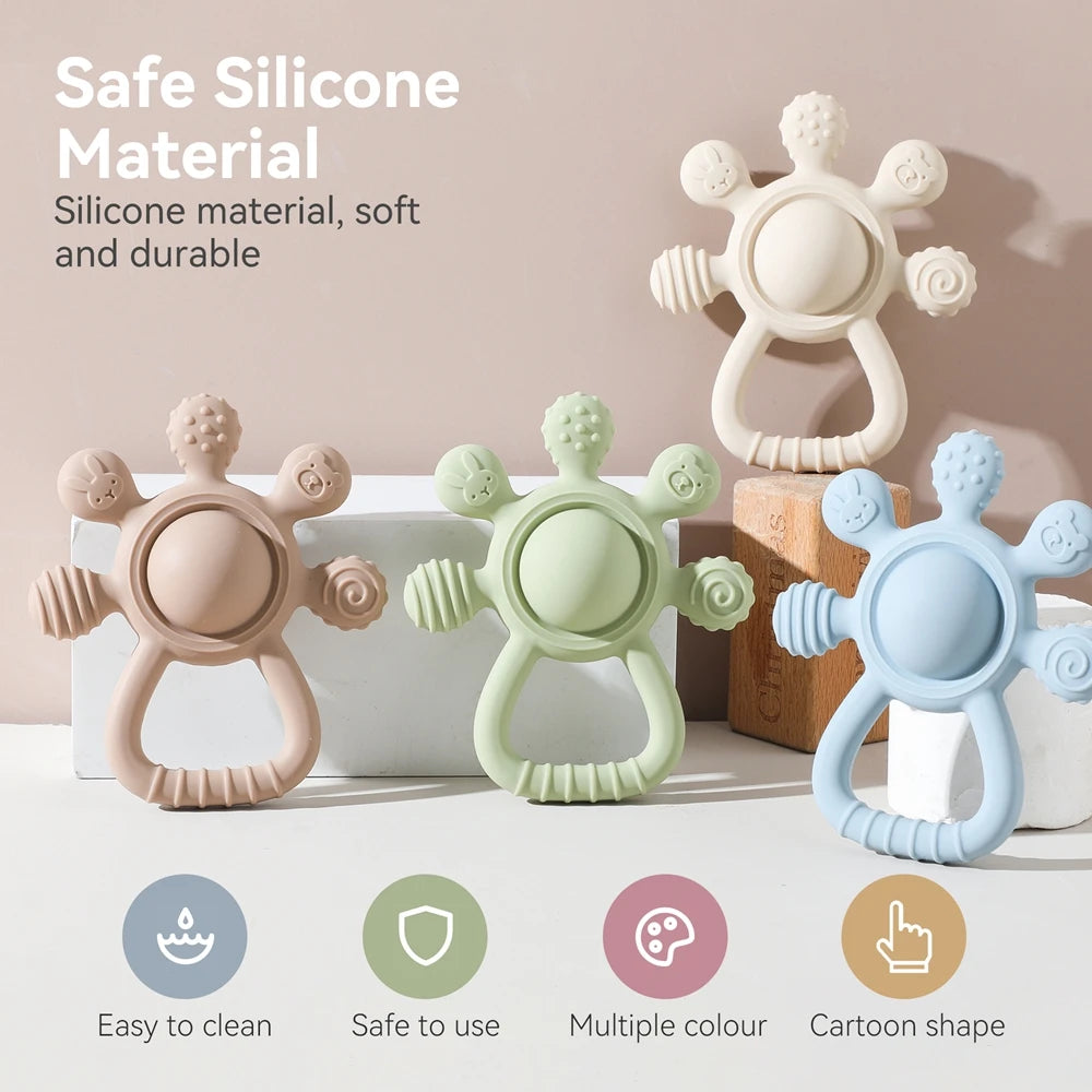 BPA Free Silicone Teether