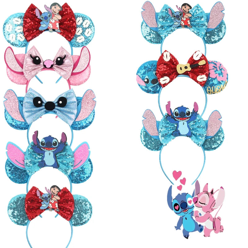 Lilo Stitch Bow Band