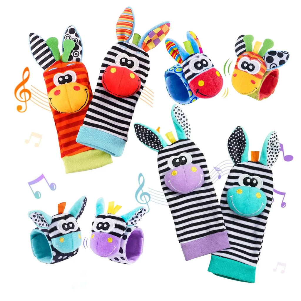 Baby Wrist & Foot Rattles