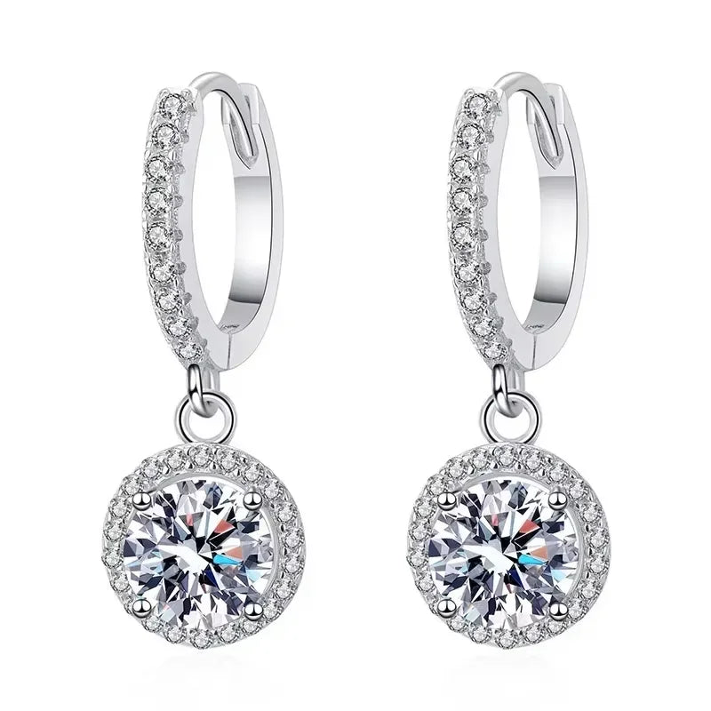 Elegant Moissanite Earrings