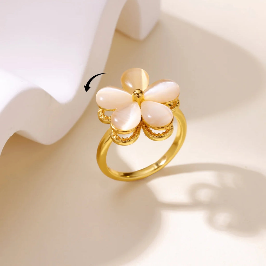 Golden Bloom Ring