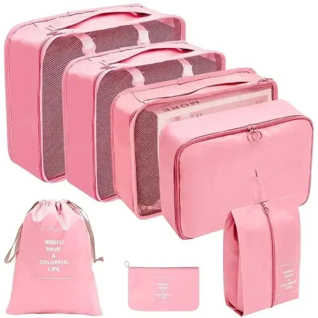 Travel Organizer Storage Bag Set