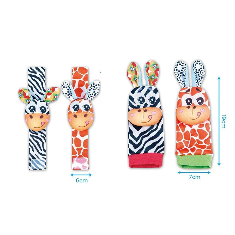 Baby Wrist & Foot Rattles