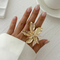 Floral Bloom Ring & Earrings
