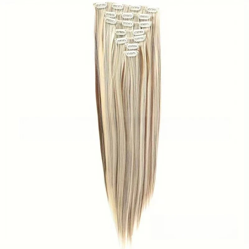 Long Straight 7 Clips Hair Extensions