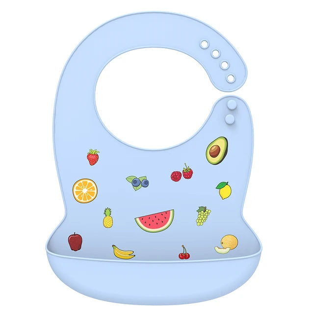Silicone Waterproof Baby Bib
