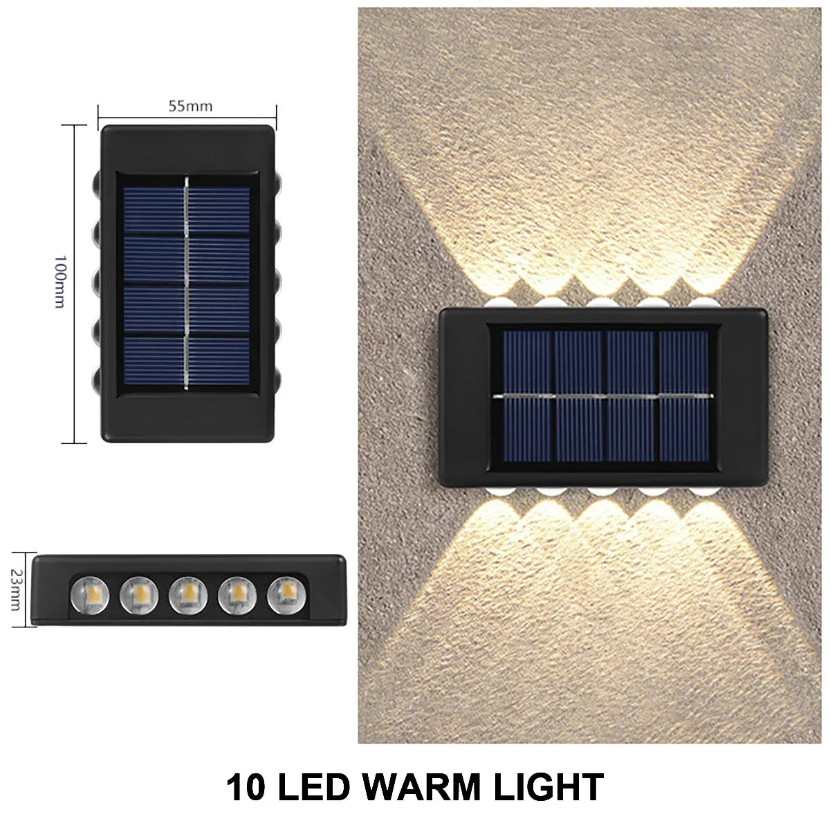 SolarGlow Wall Light