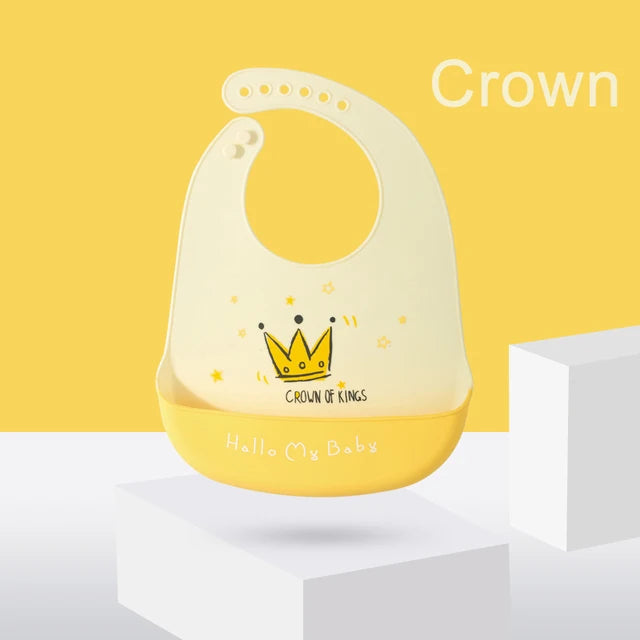 Silicone Waterproof Baby Bib