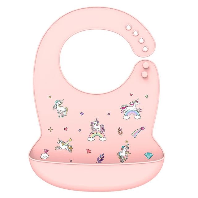 Silicone Waterproof Baby Bib