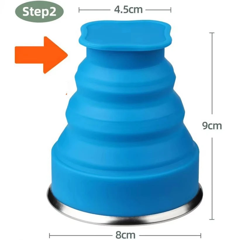 Portable Silicone Folding Water Cup