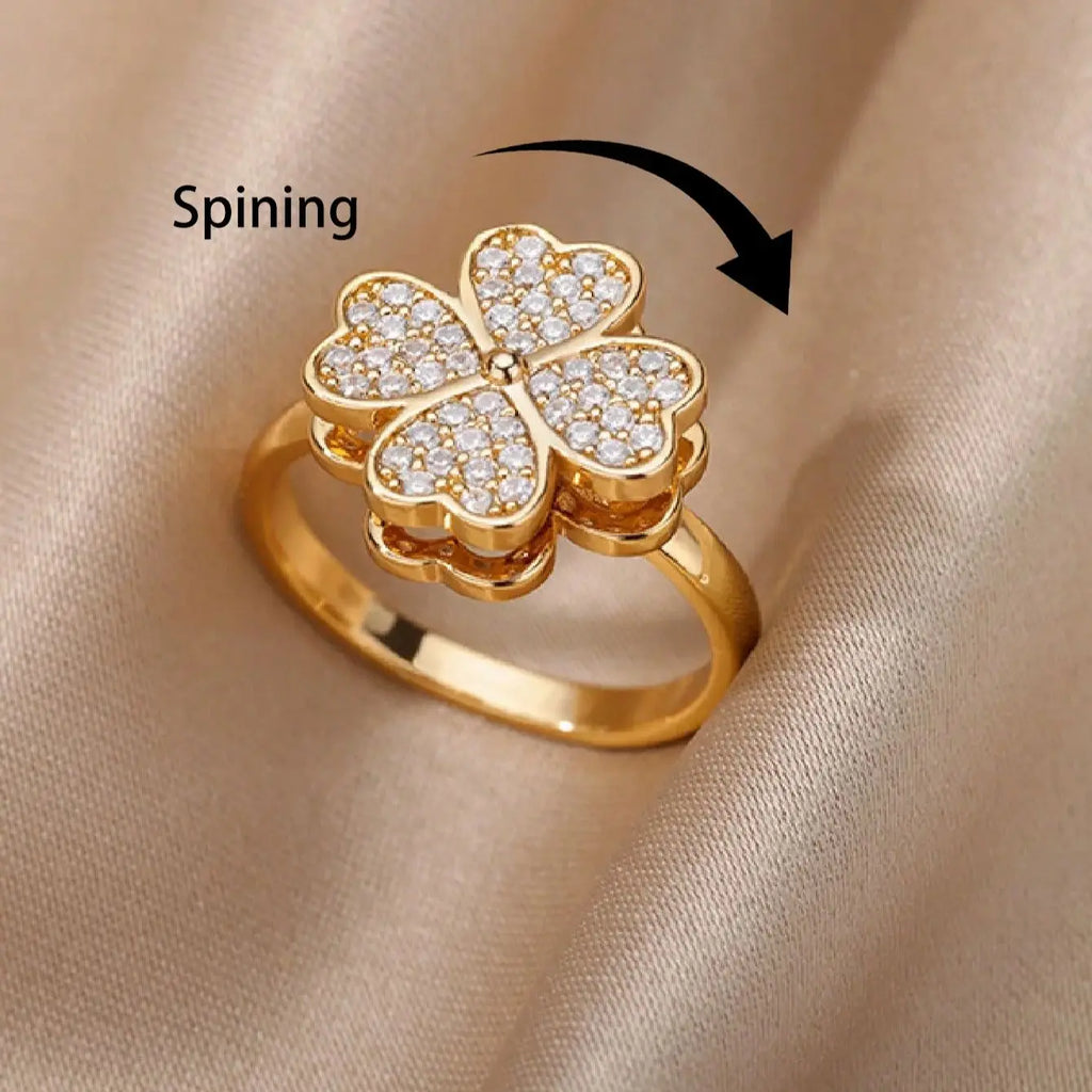 Golden Bloom Ring