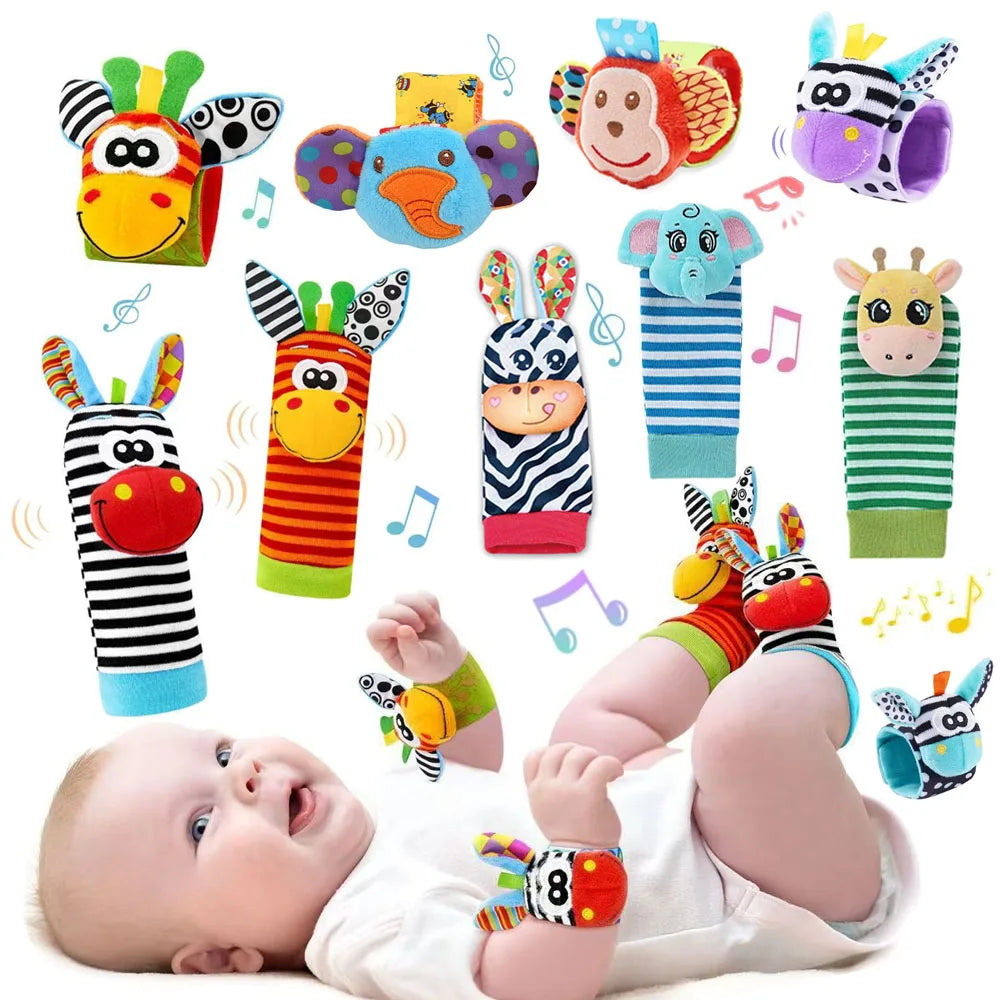 Baby Wrist & Foot Rattles