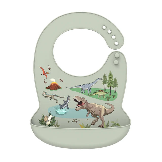 Silicone Waterproof Baby Bib