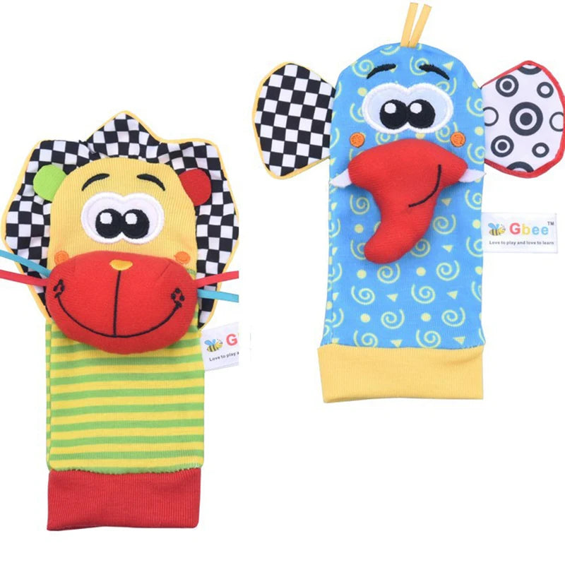 Baby Wrist & Foot Rattles