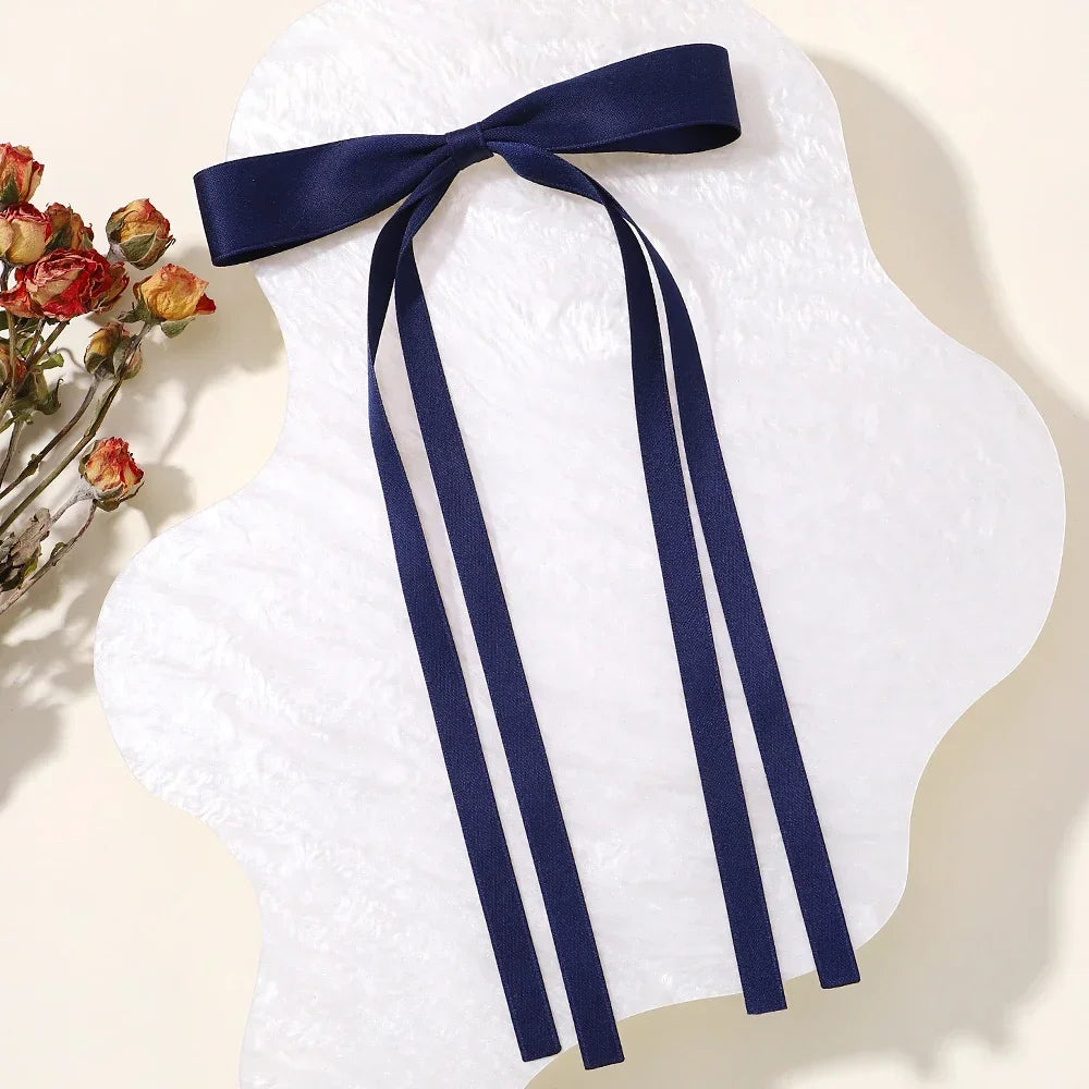 Sweet Charm Bow Hair Clip Duo