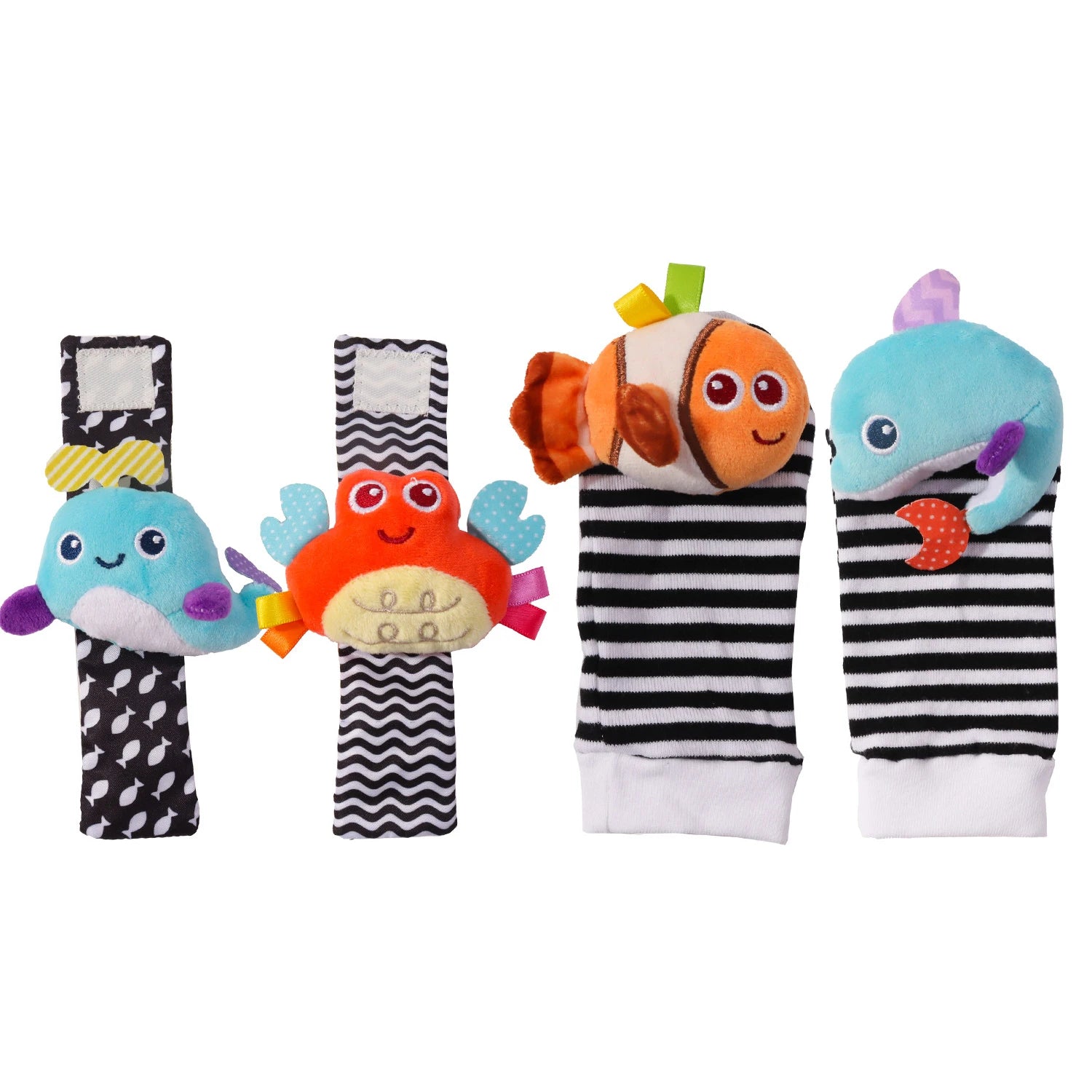 Baby Wrist & Foot Rattles