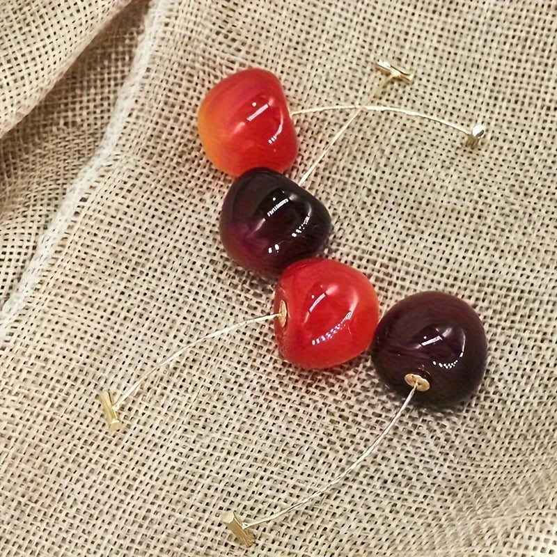 Red Cherry Earrings