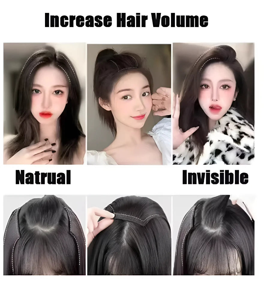 Short Straight Pad Invisible Hair Extension