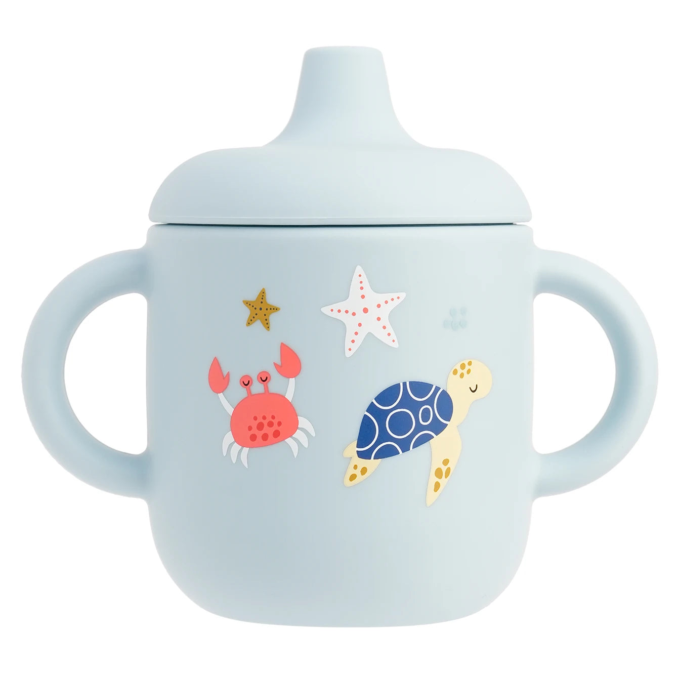 Cartoon Silicone Baby Feeding Cup