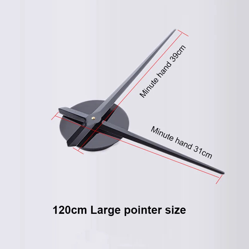 Soundless Nova 3D Wall Clock