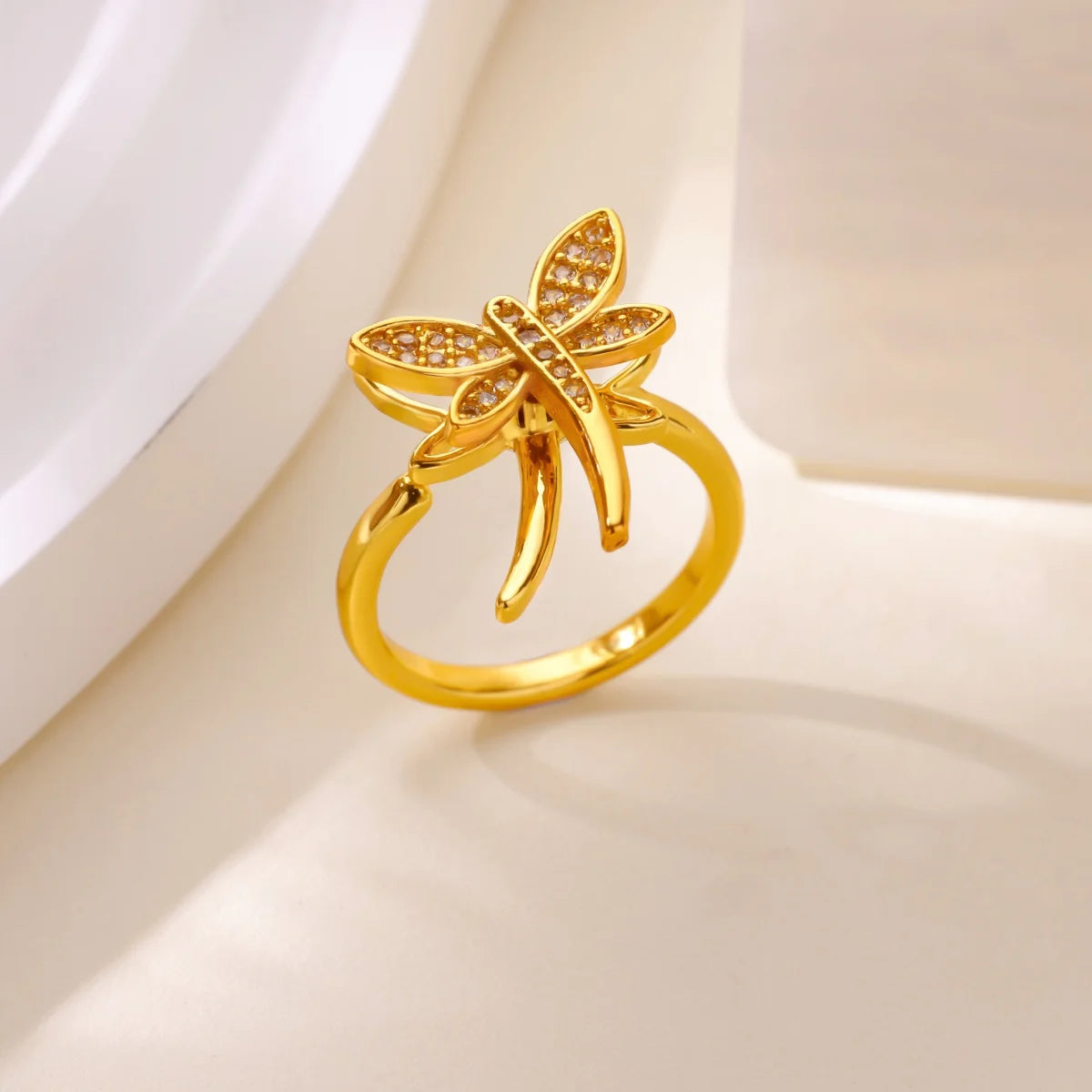 Golden Bloom Ring