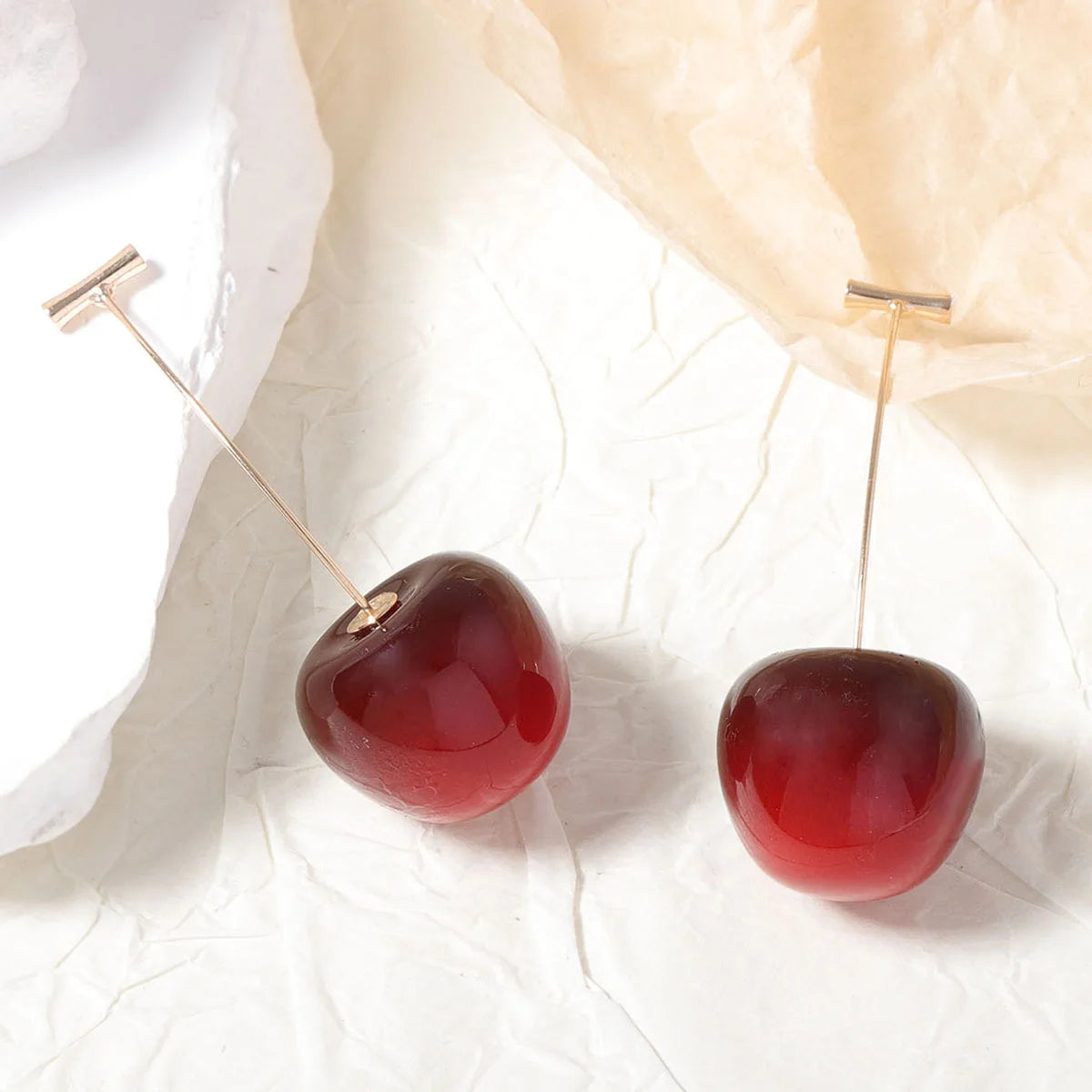 Red Cherry Earrings