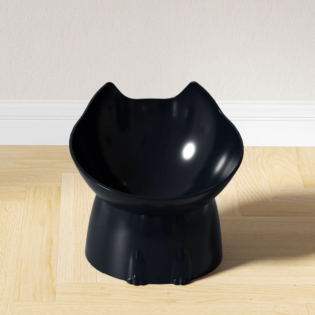 Elevated Kitty Bowl