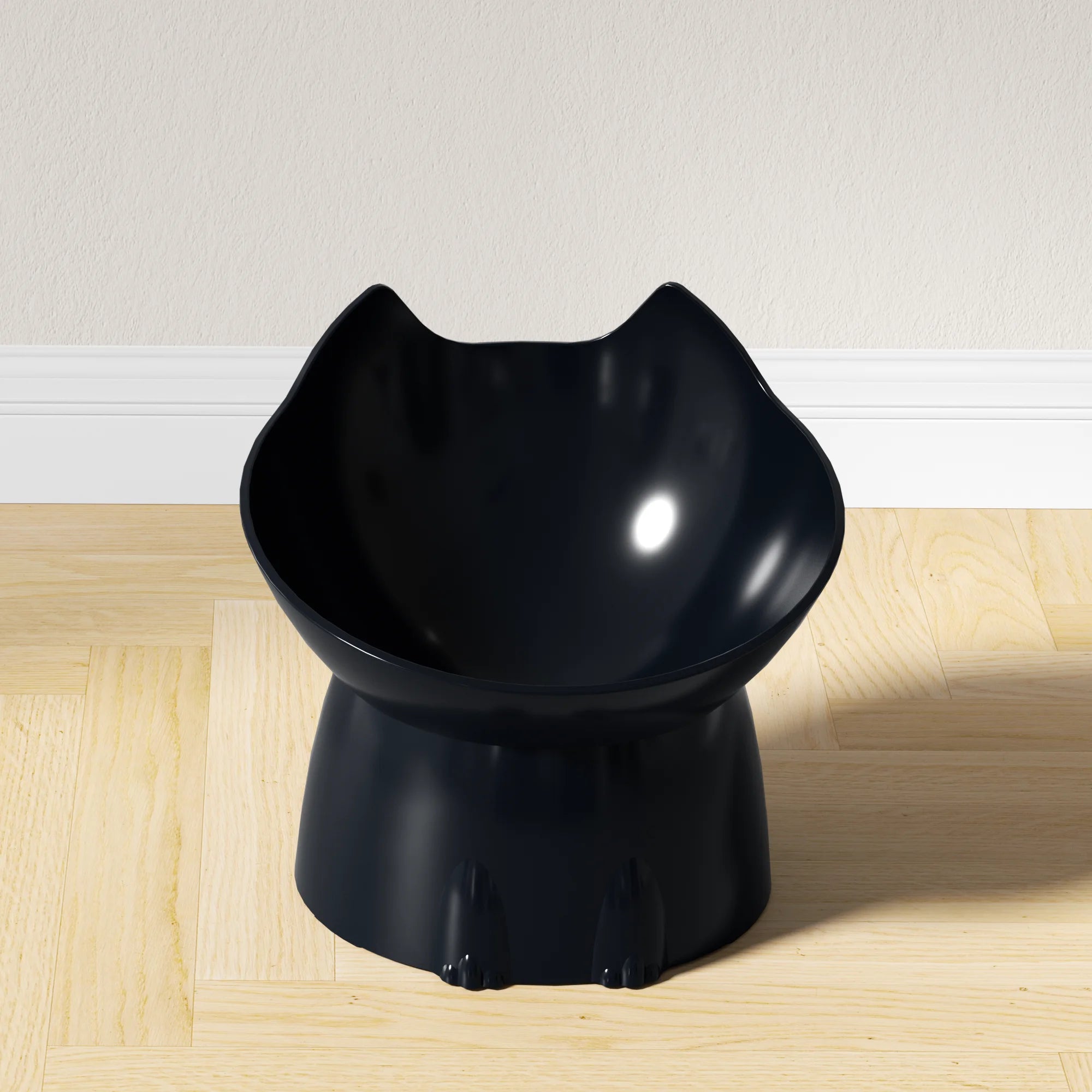 Elevated Kitty Bowl