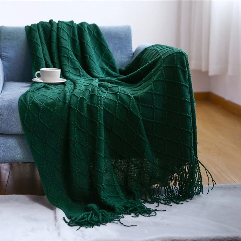 Cozy Tassel Throw