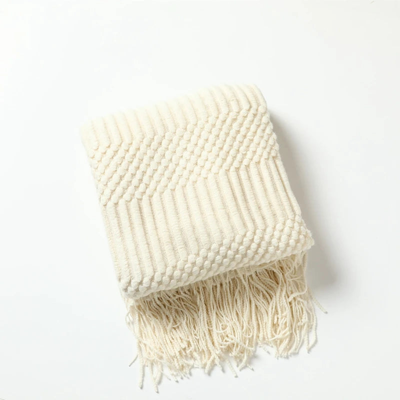 Cozy Tassel Throw