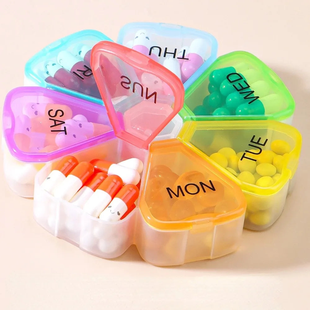 Portable Pill Storage Box