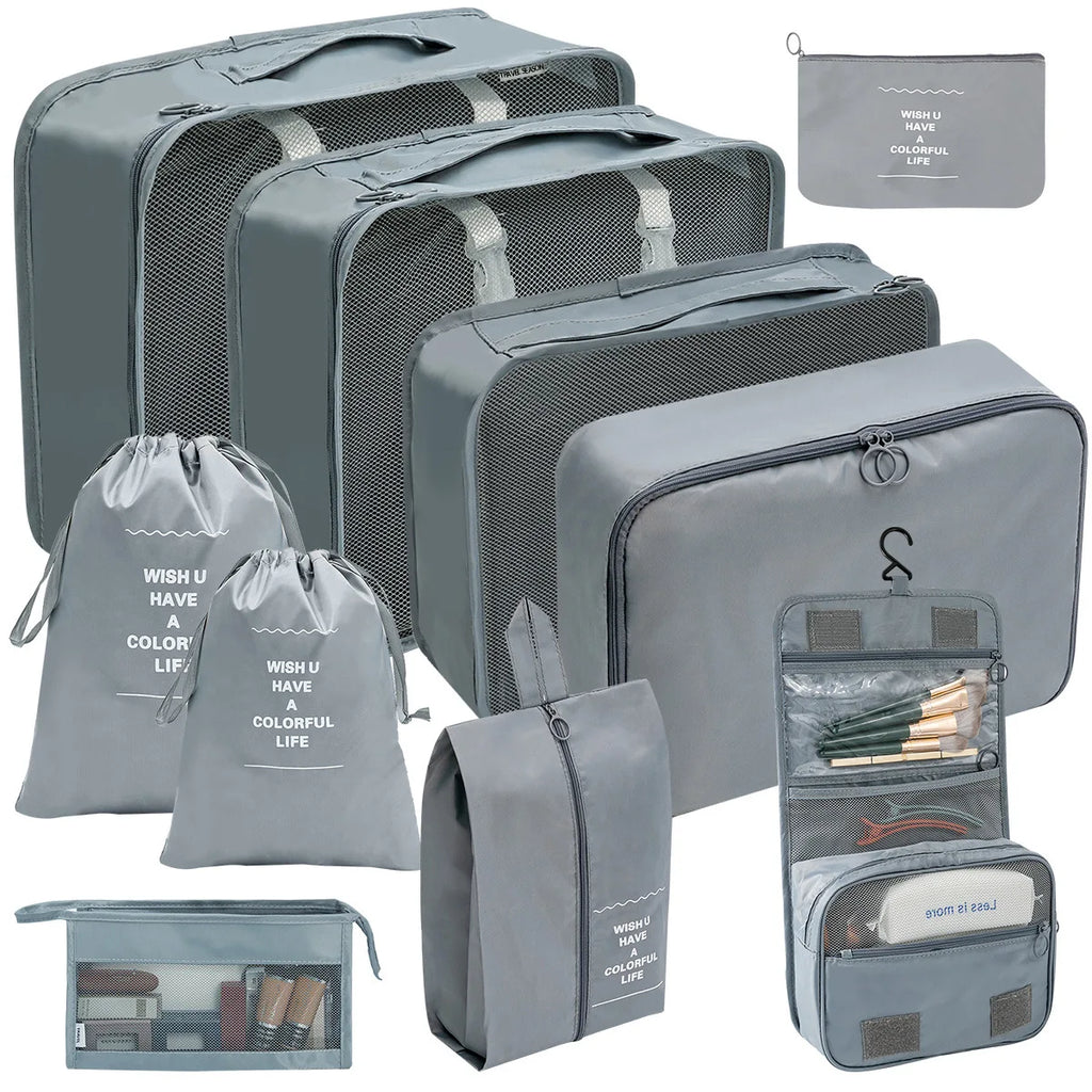 Travel Organizer Storage Bag Set