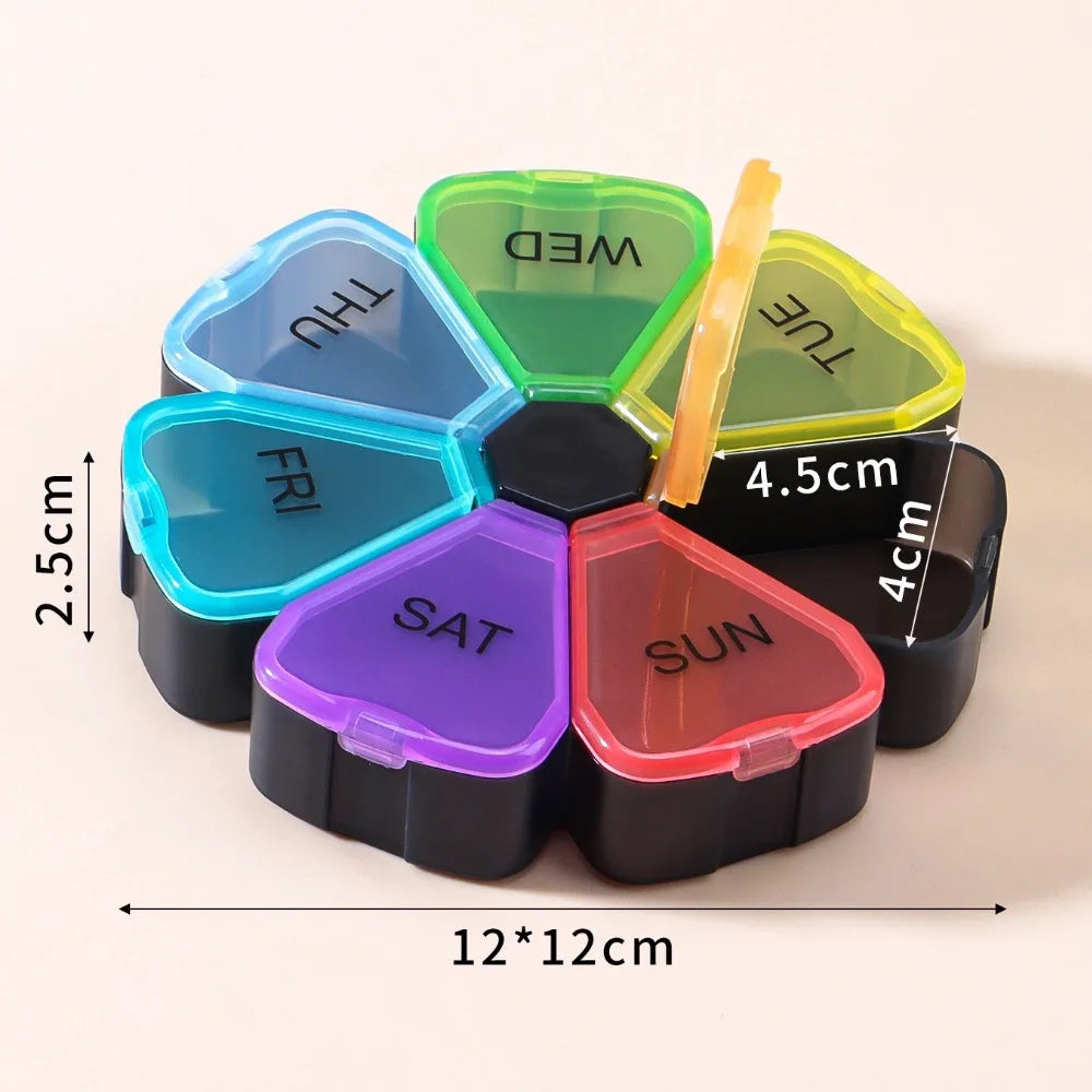 Portable Pill Storage Box
