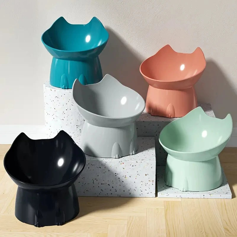 Elevated Kitty Bowl