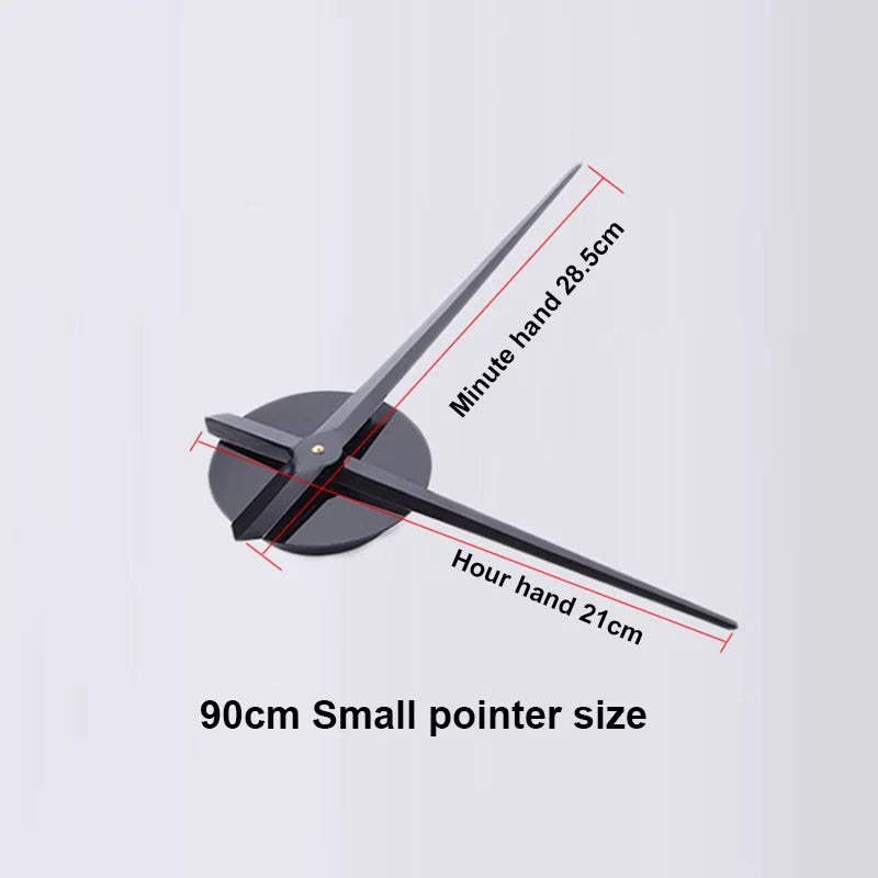 Soundless Nova 3D Wall Clock