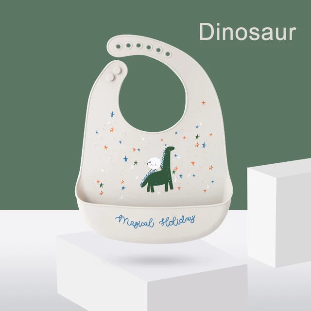 Silicone Waterproof Baby Bib